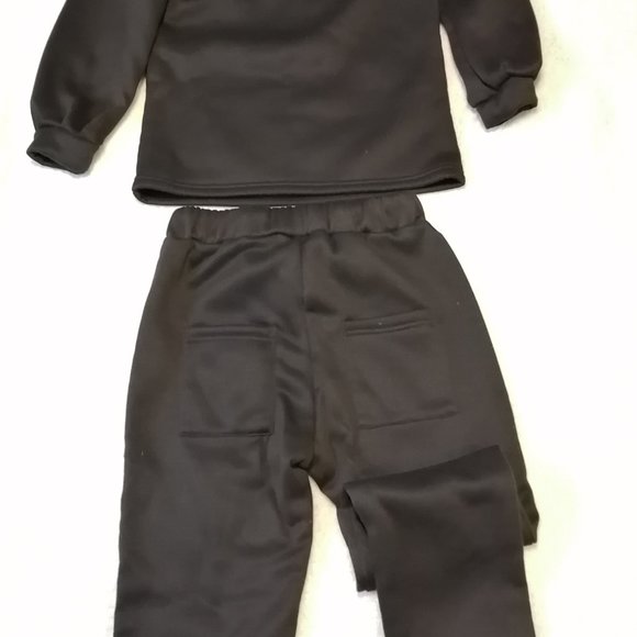 Black matching lounge set - Picture 9 of 11